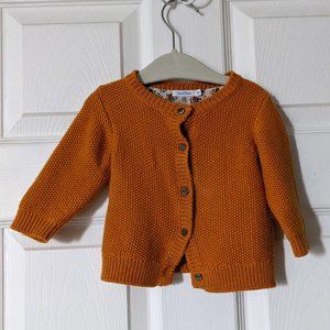 French knit cardigan 9m baby girl